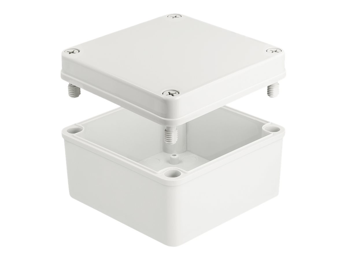 Delock Aufputzbox - Grau
