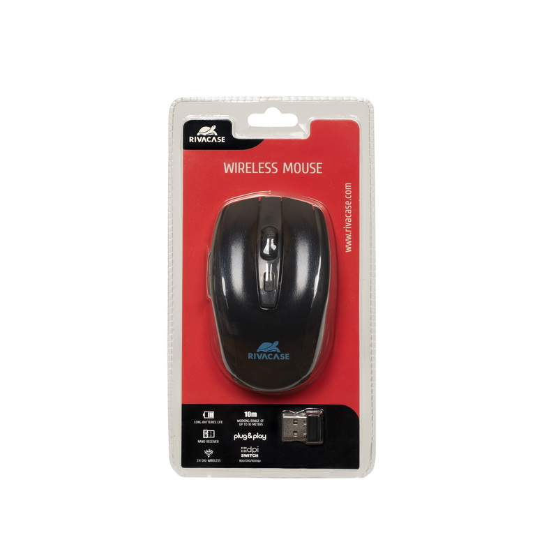 rivacase 8038 + WIRELESS MOUSE - Aktenkoffer - 39,6 cm (15.6) - Schultergurt - 470 g, Ansicht 3