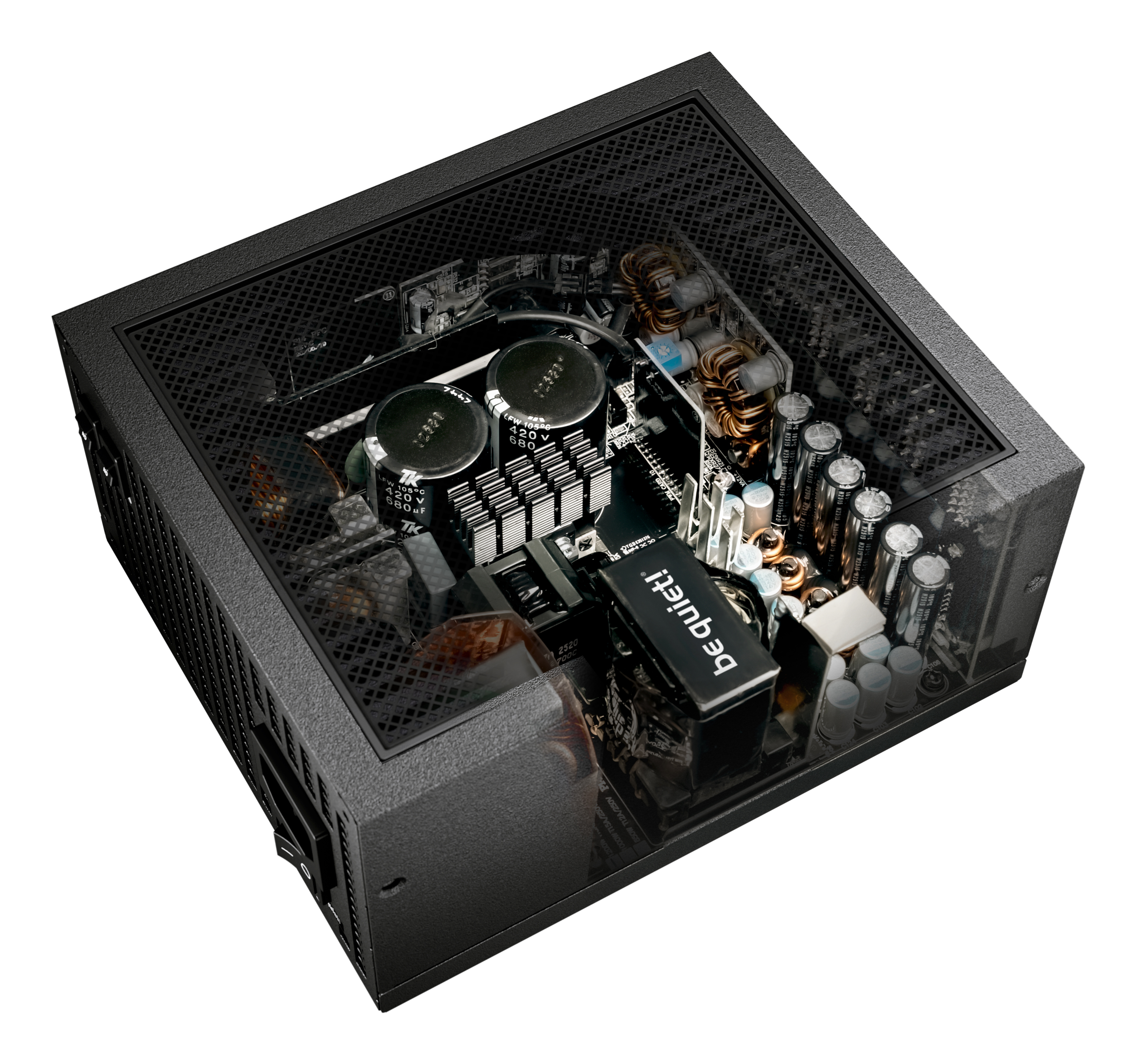 Be Quiet! DARK Power 14 1200W schwarz 2x 12-Pin High Power GPU 4x PCIe Kabelmanagement, Ansicht 2