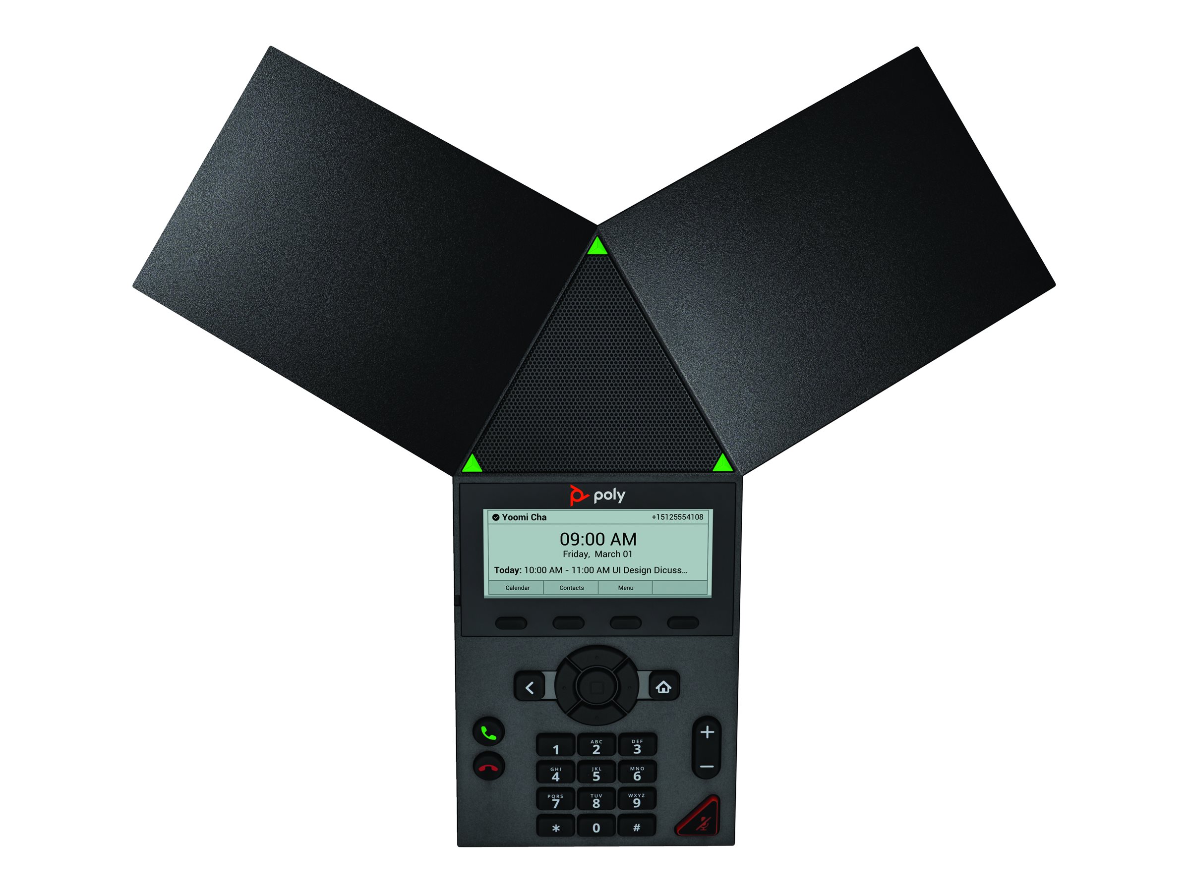 HP Poly Trio 8300 - VoIP-Konferenztelefon - mit Bluetooth-Schnittstelle