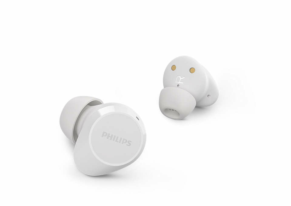 Philips TAT1209WT - True Wireless-Kopfhörer mit Mikrofon, Ansicht 3
