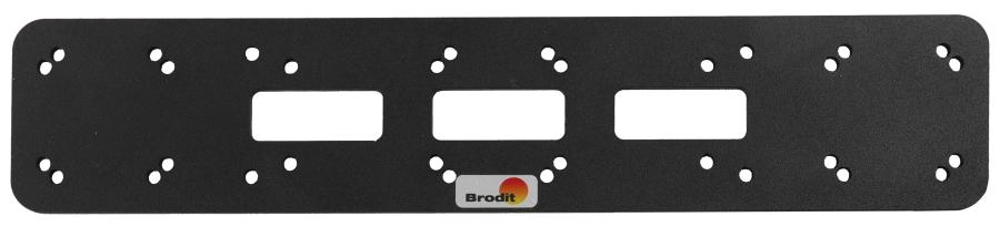 Brodit 216044 - Metall - Schwarz, Ansicht 2