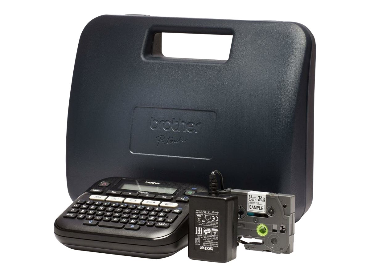 Brother P-Touch PT-D210VP - Beschriftungsgerät - s/w - Thermotransfer - Rolle (1,2 cm)