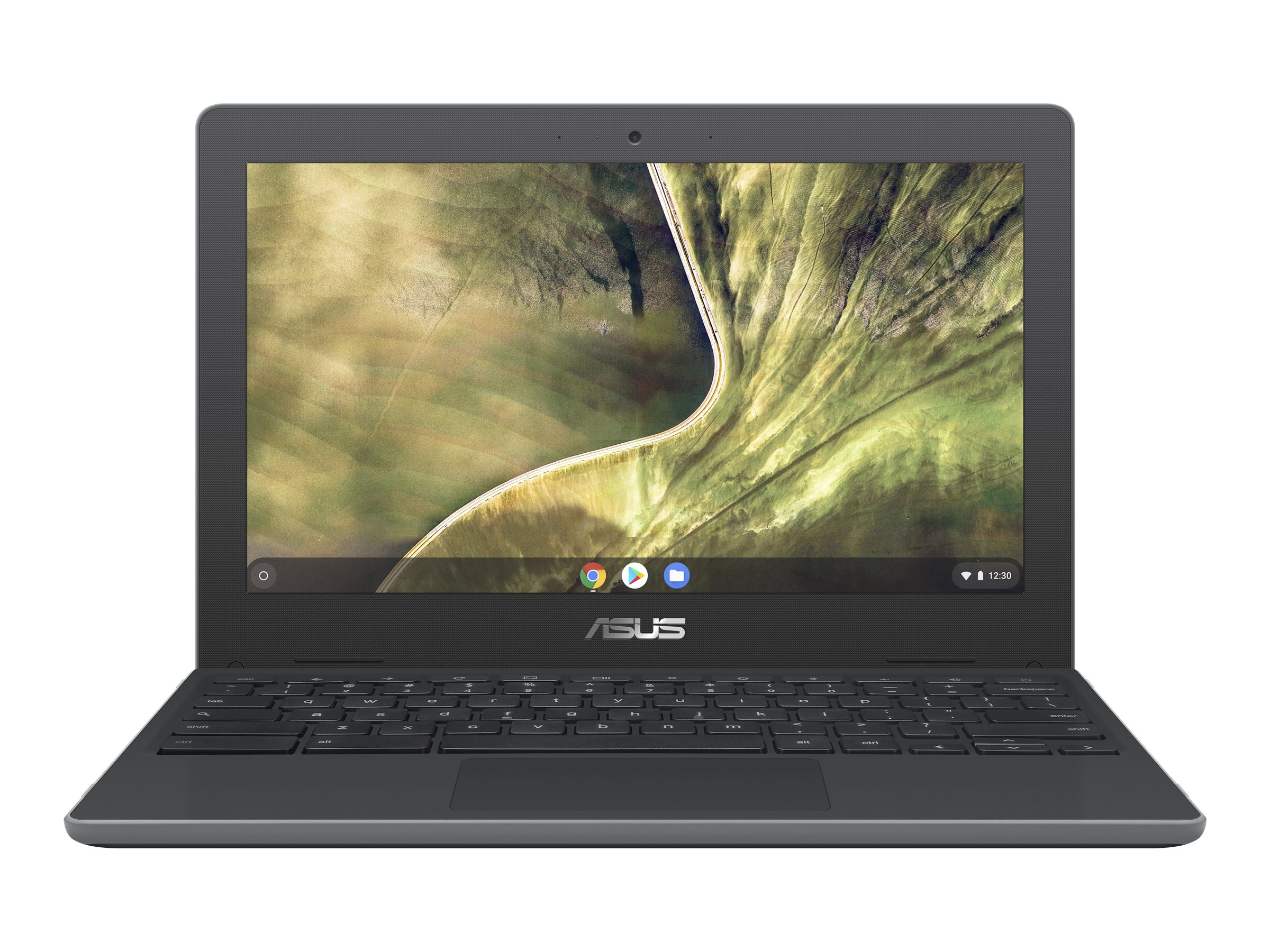 ASUS Chromebook C204MA GJ0114 - 180°-Scharnierdesign - Intel Celeron N4000 / 1.1 GHz - Chrome OS - UHD Graphics 600 - 4 GB RAM - 32 GB eMMC - 29.5 cm (11.6")
