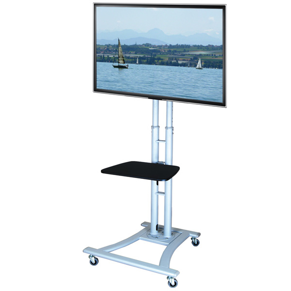 VALUE Wagen - für Flachbildschirm / DVD-Player - Silber - Bildschirmgröße: 69-152 cm (27"-60"), Ansicht 3