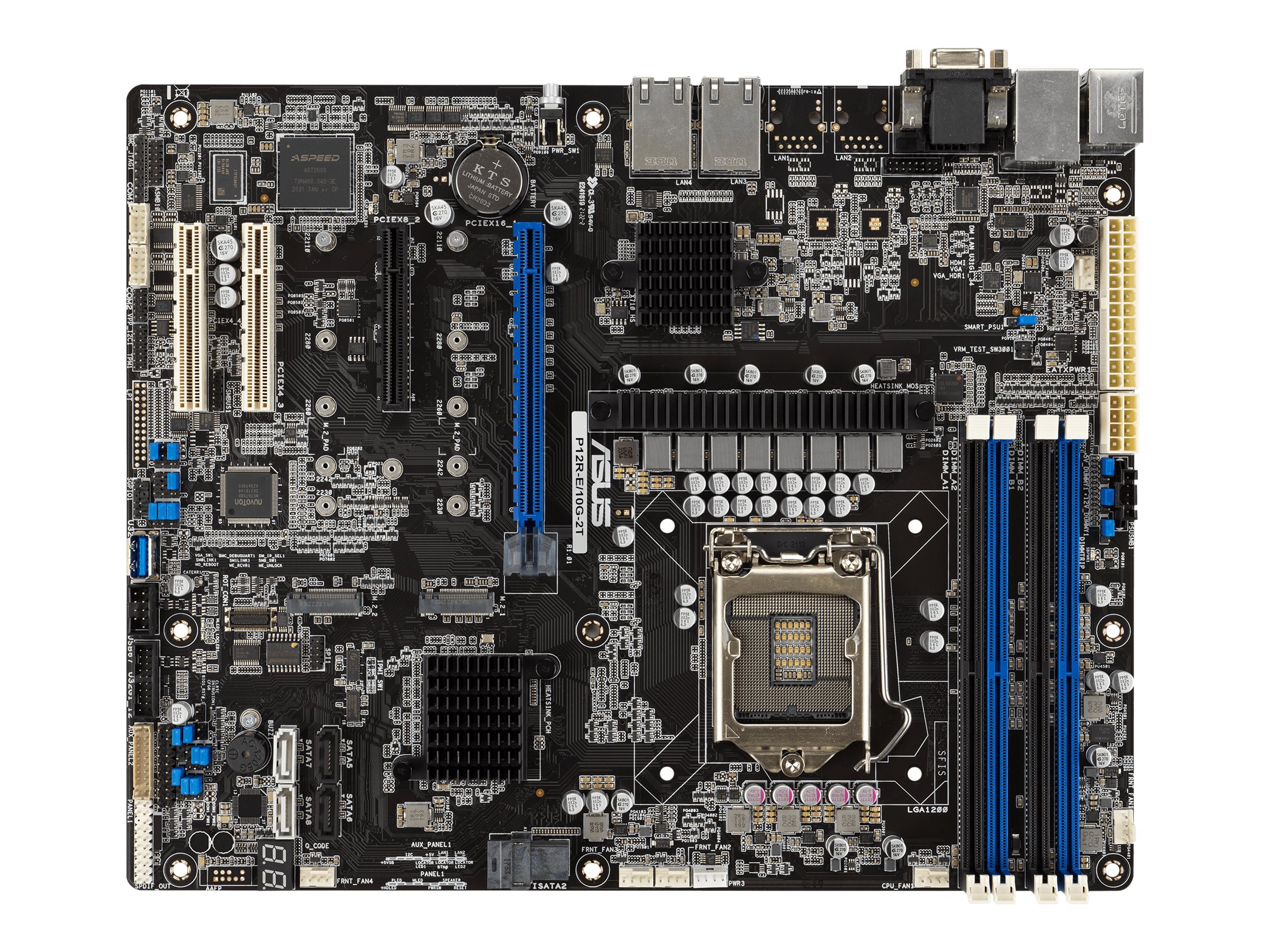 ASUS P12R-E10G-2T - Motherboard - ATX - LGA1200-Sockel