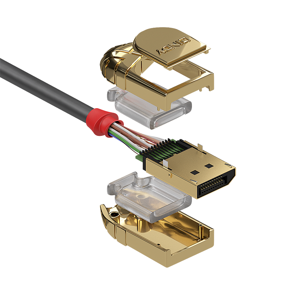 Lindy Gold - DisplayPort-Kabel - DisplayPort (M), Ansicht 2