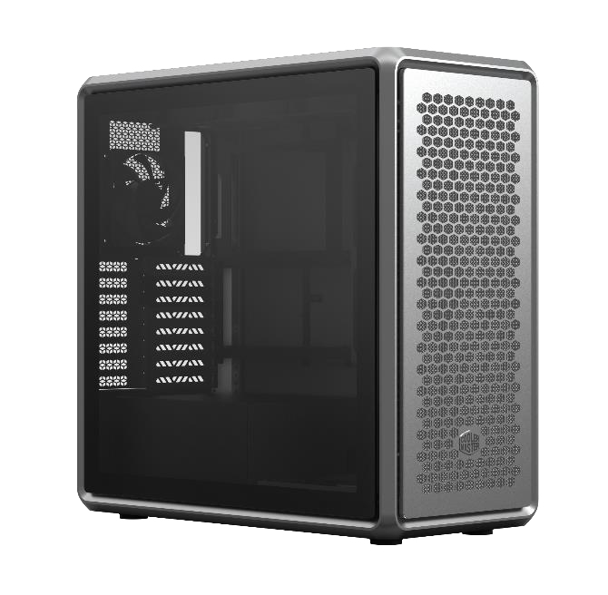 Cooler Master MasterFrame 600 - Mid tower - SSI CEB - Seitenteil mit Fenster (gehärtetes Glas), Ansicht 2