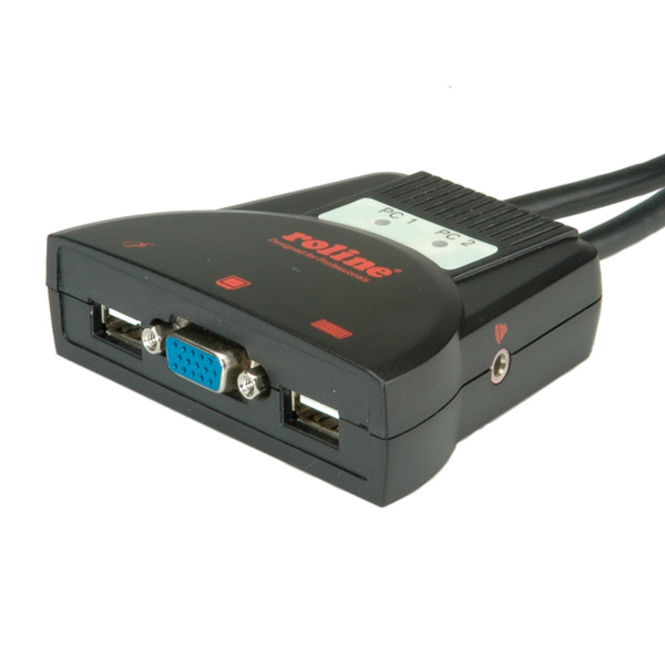 ROLINE KVM 'Star' Switch - KVM-/Audio-Switch, Ansicht 2