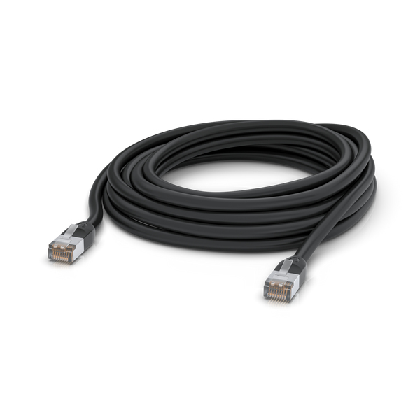Ubiquiti UACC-CABLE-PATCH-OUTDOOR-8M-BK - 8 m - Cat5e - S/UTP (STP) - RJ-45 - RJ-45 - Schwarz, Ansicht 2