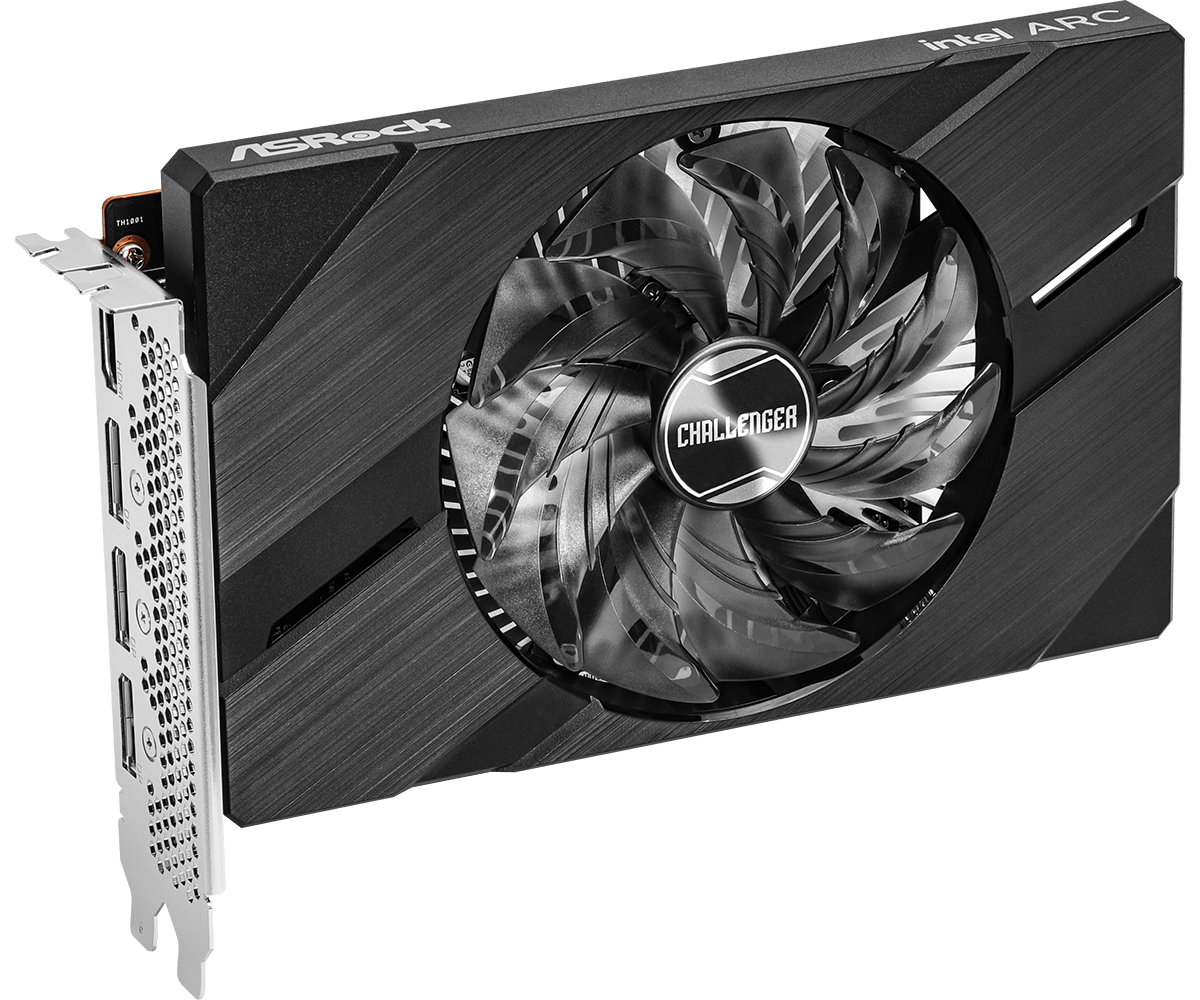 ASRock Challenger ITX Intel Arc A380 6GB - OC Edition, Ansicht 2