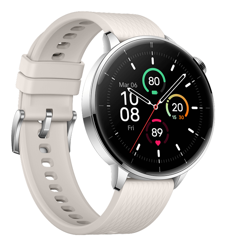 OnePlus Watch 3 - - Silver 5491100422, Ansicht 3