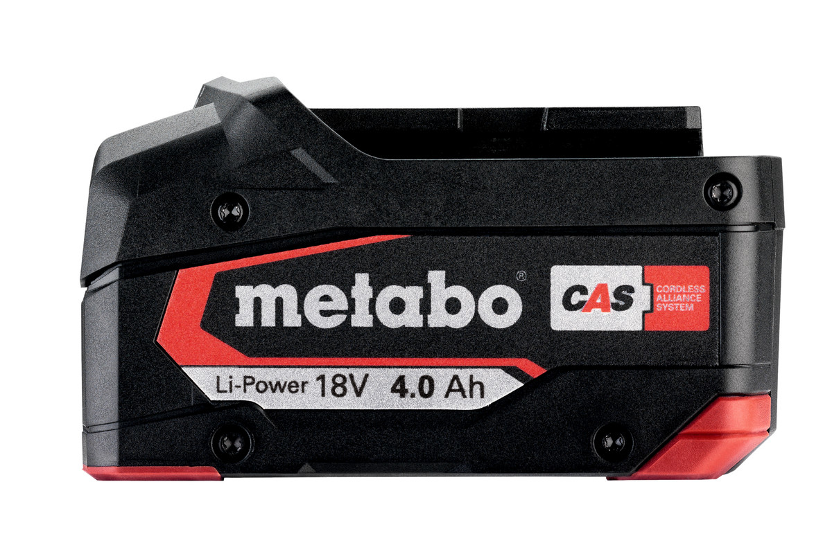 Metabo 625027000 - Akku - Lithium-Ion (Li-Ion) - 4 Ah - 18 V - Bohrer - Schwarz, Ansicht 2