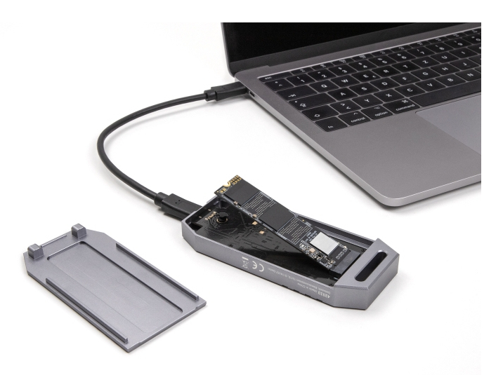 Delock M.2 NVMe SSD Gehäuse USB 40 Gbps - werkzeugfrei, Ansicht 2
