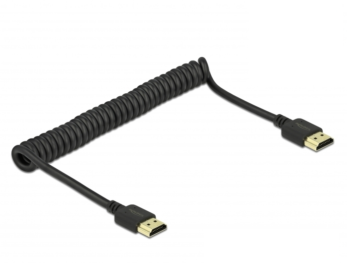 Delock 84967, 1,5 m, HDMI Typ A (Standard), HDMI Typ A (Standard), 18 Gbit/s, Schwarz