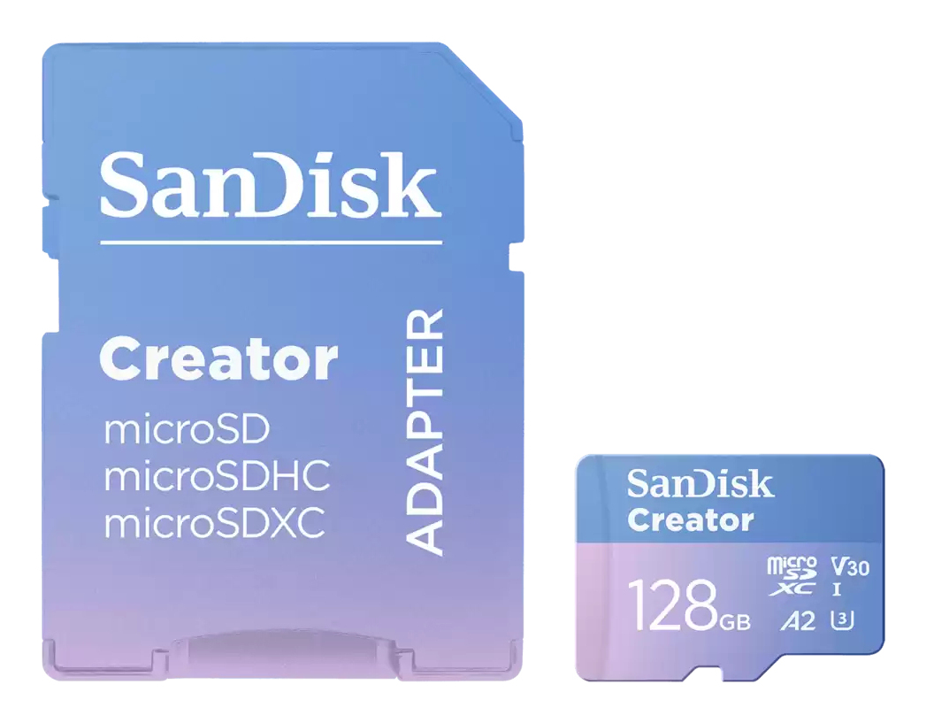 SanDisk Creator - Flash-Speicherkarte (microSDXC-an-SD-Adapter inbegriffen), Ansicht 2