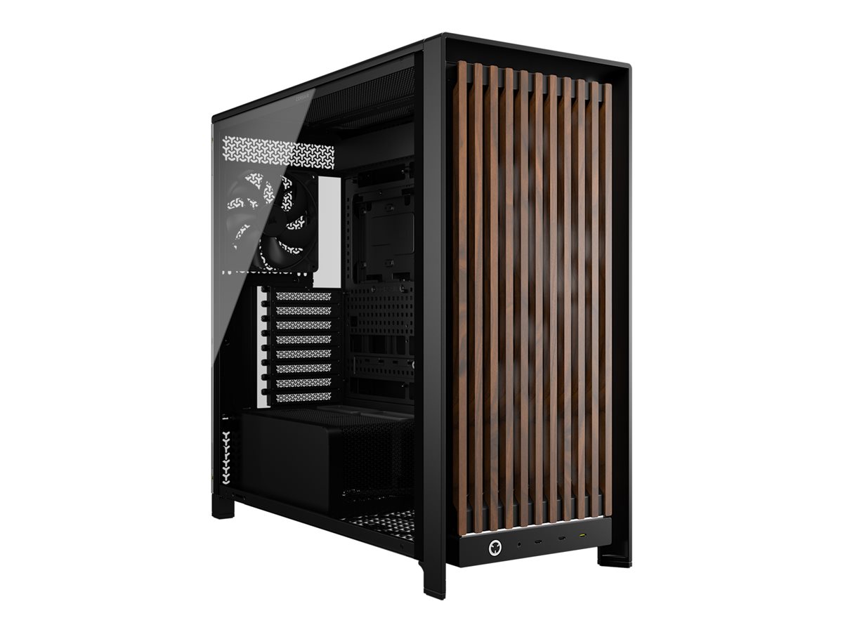 Corsair FRAME 5000D WOOD RS - Mid tower - E-ATX - Seitenteil mit Fenster (gehärtetes Glas)