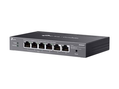 TP-LINK Omada ES206GP V2.6 - Switch - managed - 4 x 10/100/1000 (PoE+)