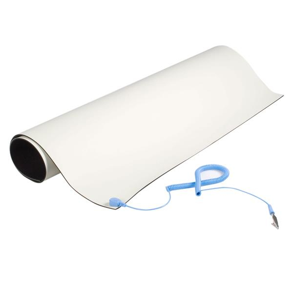 StarTech.com M3013, Antistatische Bodenmatte, Beige, 700 mm, 600 mm, 2 mm, 810 g