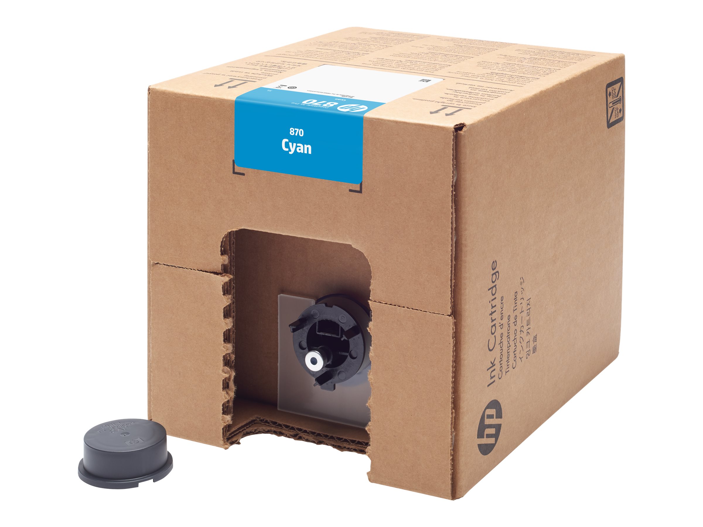 HP 870 - 5 L - Cyan - original - PageWide XL