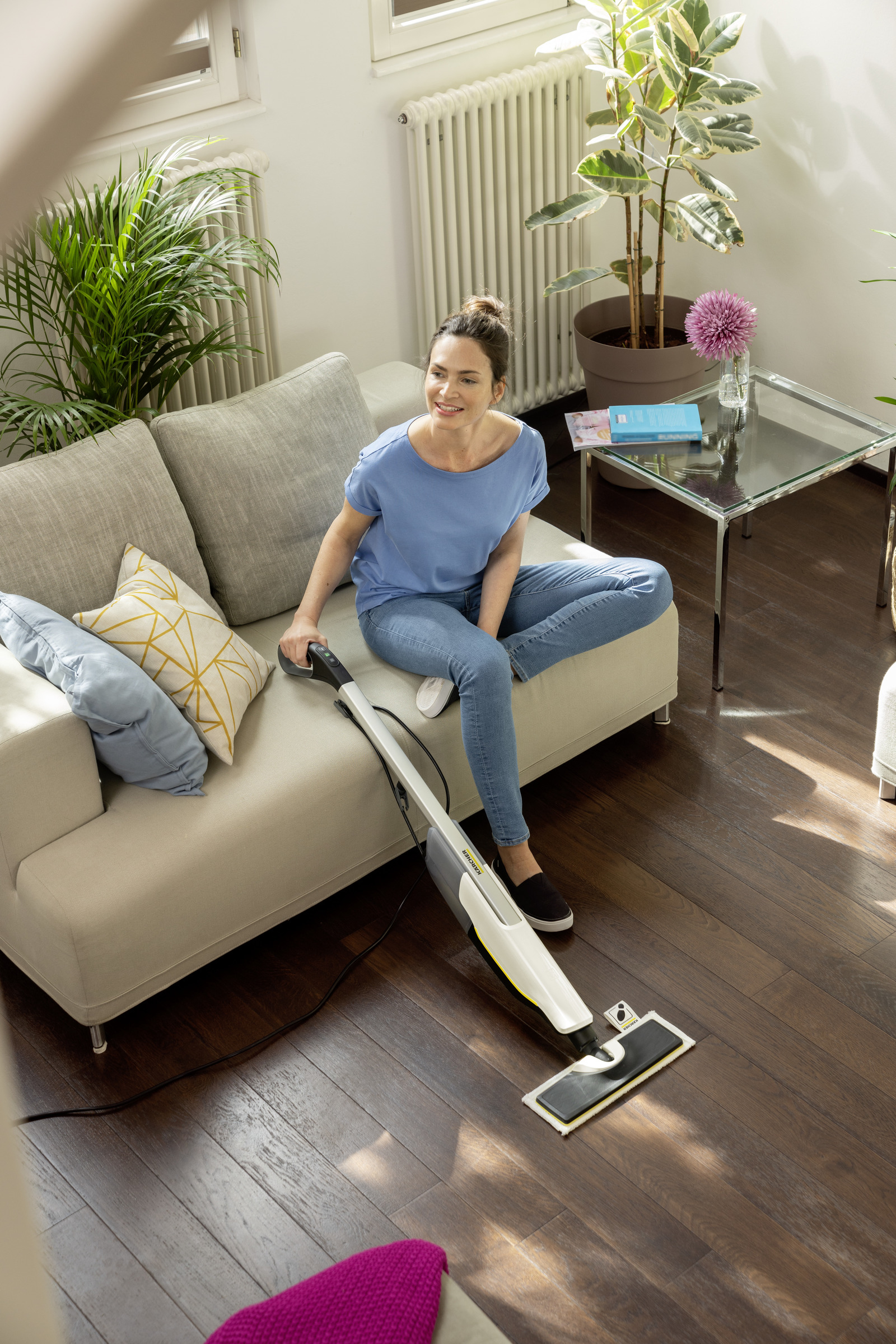 Kärcher Steam Cleaner SC2 Upright EasyFix white 1 513-500 0 1 513500 0, Ansicht 2