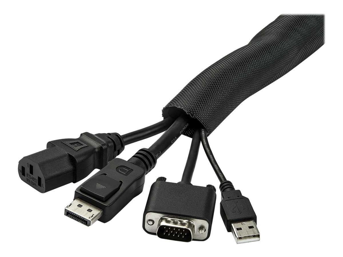 StarTech.com 4,6 m Kabelschlauch - Trimmbares