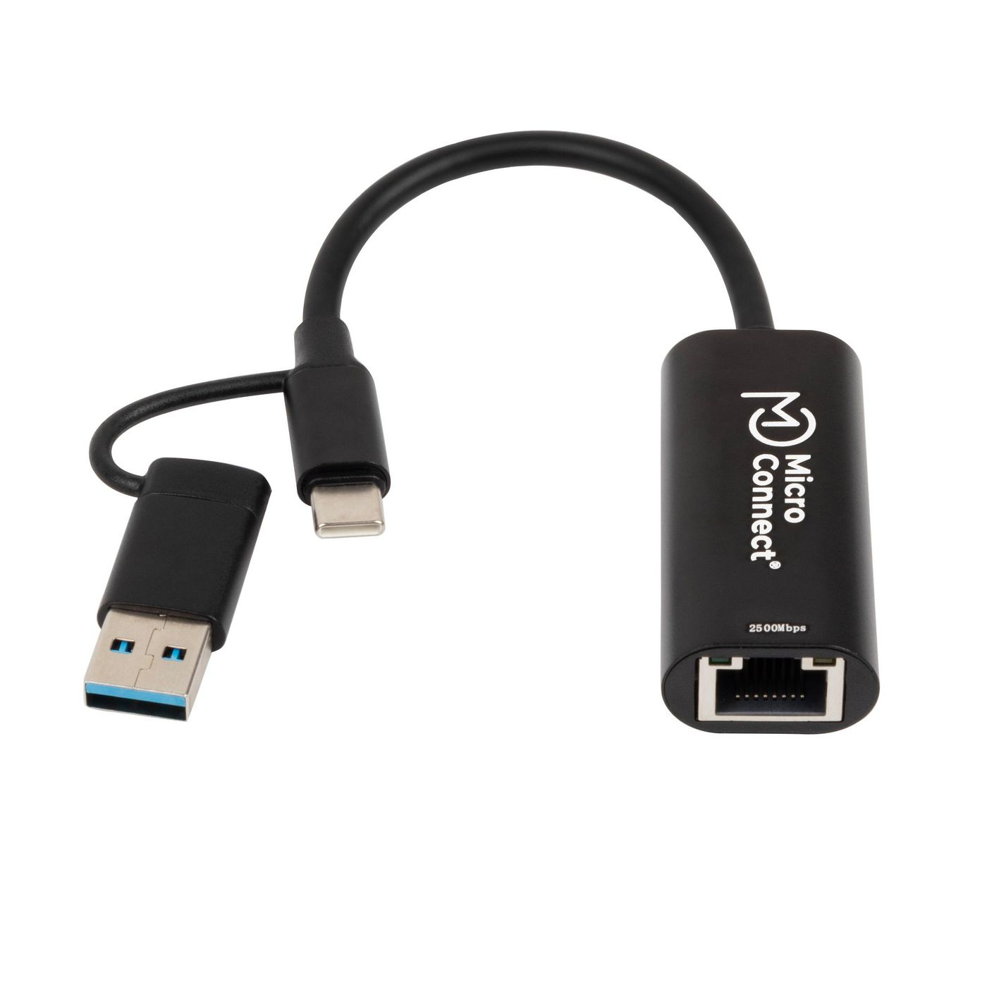 MicroConnect Netzwerkadapter - USB-C - Gigabit Ethernet x 1, Ansicht 3