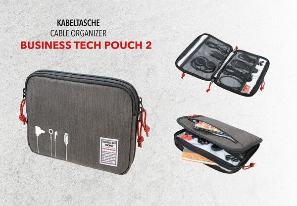 Troika Kabeltasche BUSINESS TECH POUCH 2, Ansicht 2