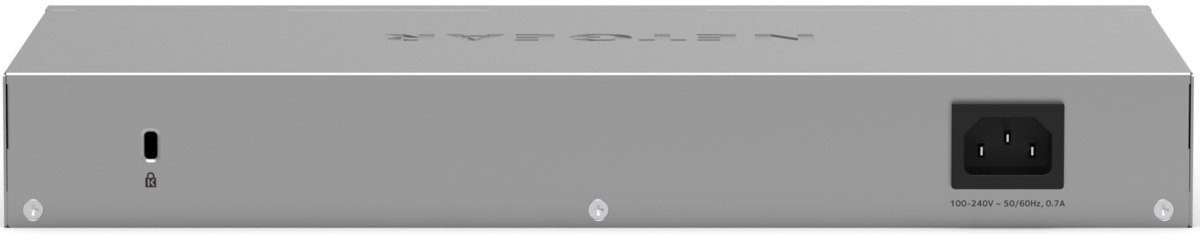 Netgear GS524v3 - Switch - 24 x 10/100/1000 - an Rack montierbar, Ansicht 3
