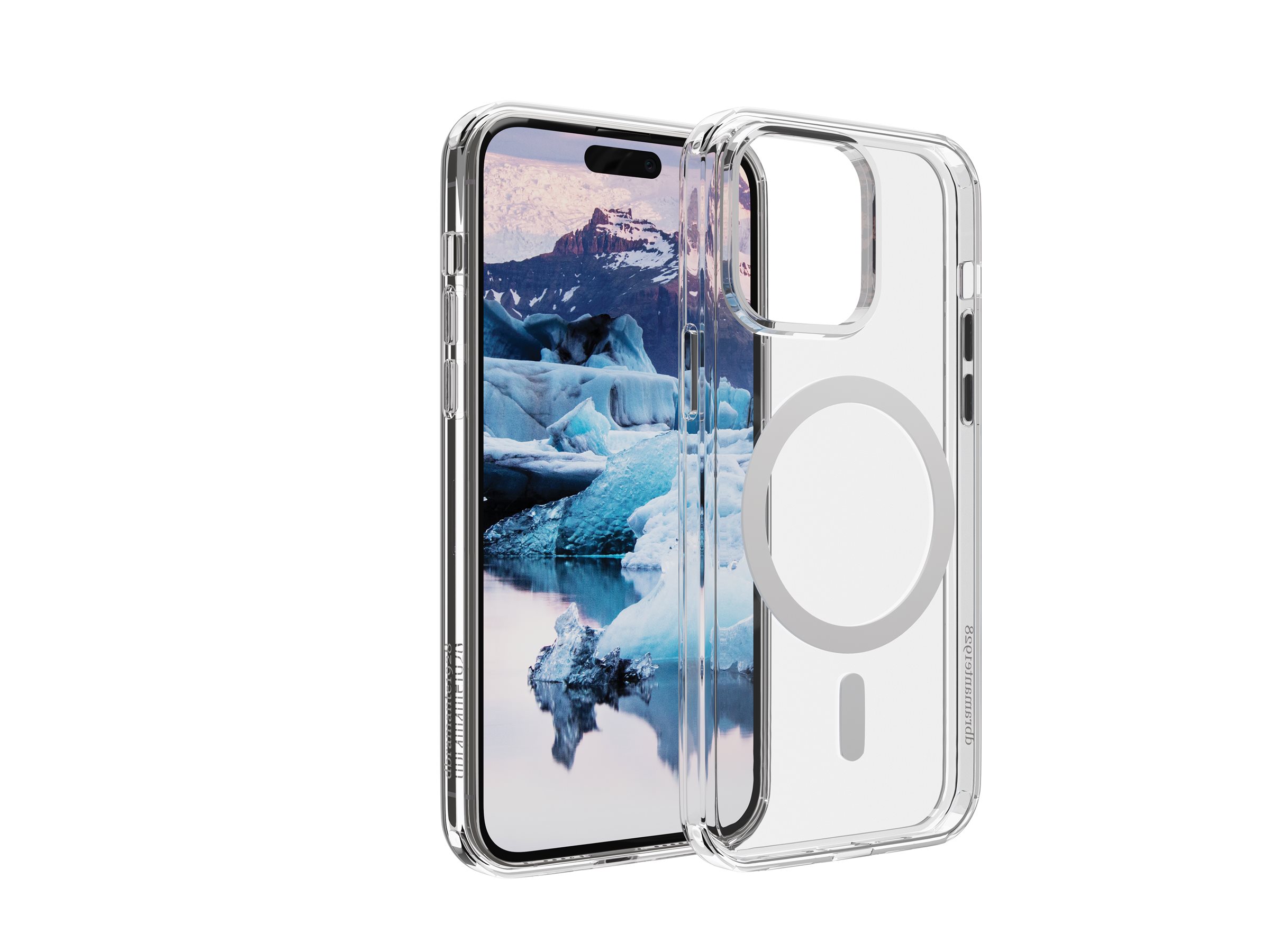 dbramante1928 Iceland Pro - Hintere Abdeckung für Mobiltelefon - transparent, weiß Kunststoff Apple, Ansicht 3