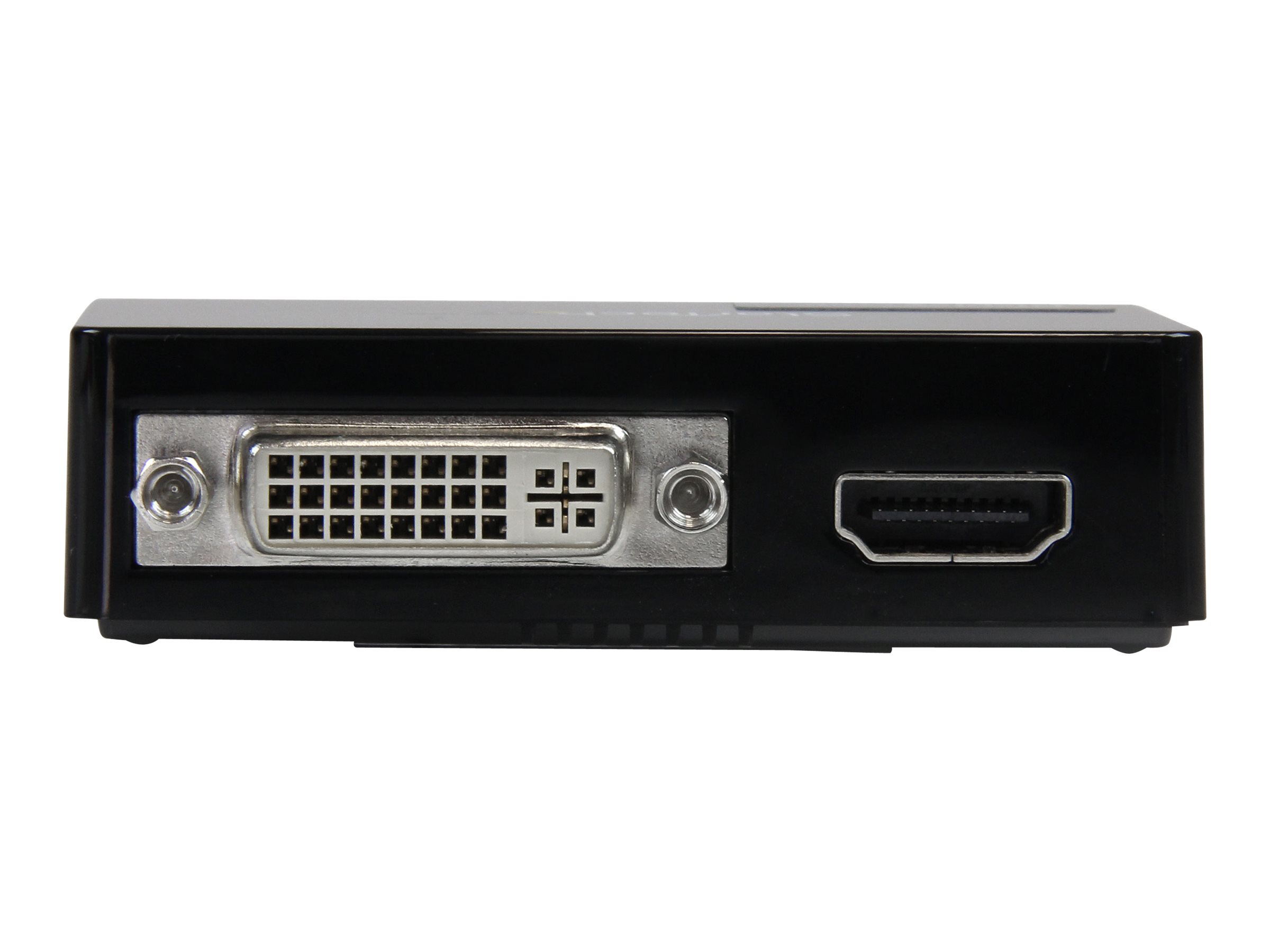 StarTech.com USB 3.0 auf HDMI / DVI Video Adapter - Externe Dual Multi Monitor Grafikkarte - 1920x1200 - Videoadapter - TAA-konform - USB Type B weiblich zu DVI-I, HDMI weiblich