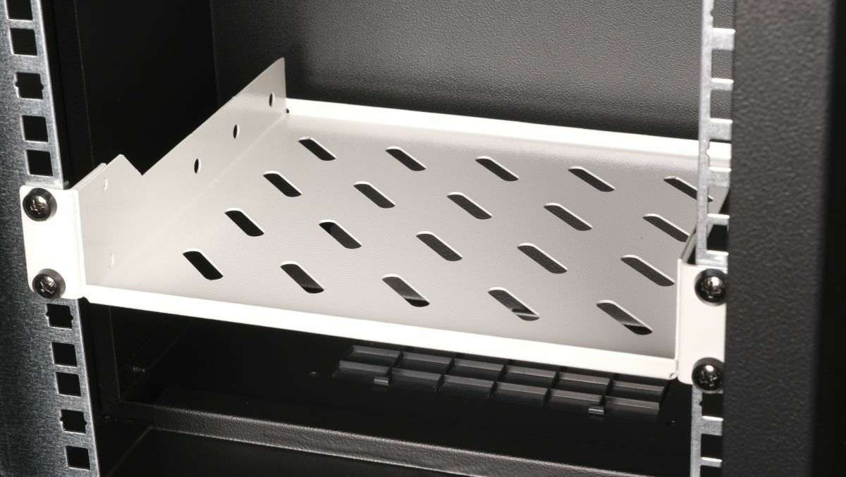 Equip Rack - Regal - 200 mm - Hellgrau - 1U - 25.4 cm (10), Ansicht 2