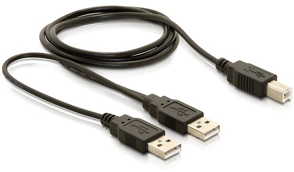 Delock USB-Kabel - USB Typ B (M) zu USB (M), Ansicht 3