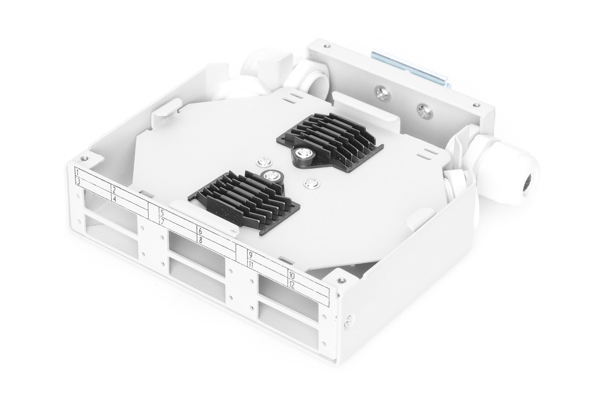 DIGITUS LWL Hutschienenverteilung, Ansicht 3