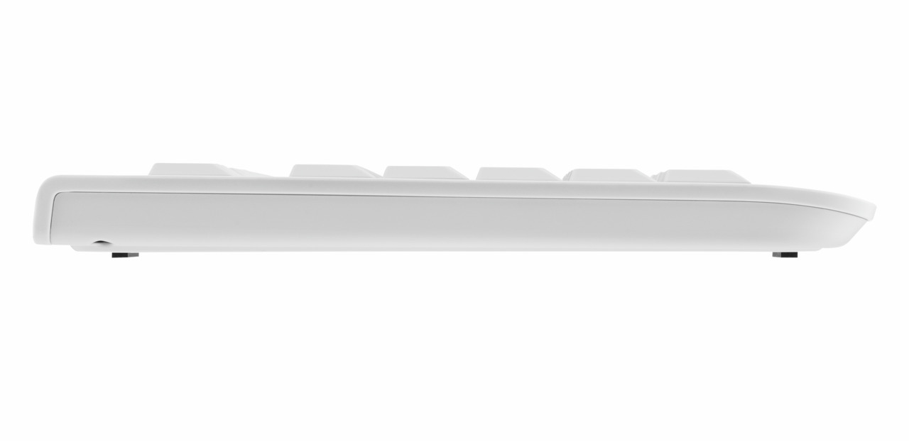 Cherry KW 3000 - Tastatur - geräuscharm, Full-Size-Layout - TL: Deutsch, QWERTZ, Ansicht 3