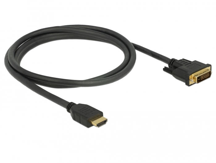 Delock Adapterkabel - HDMI männlich zu DVI-D männlich, Ansicht 3
