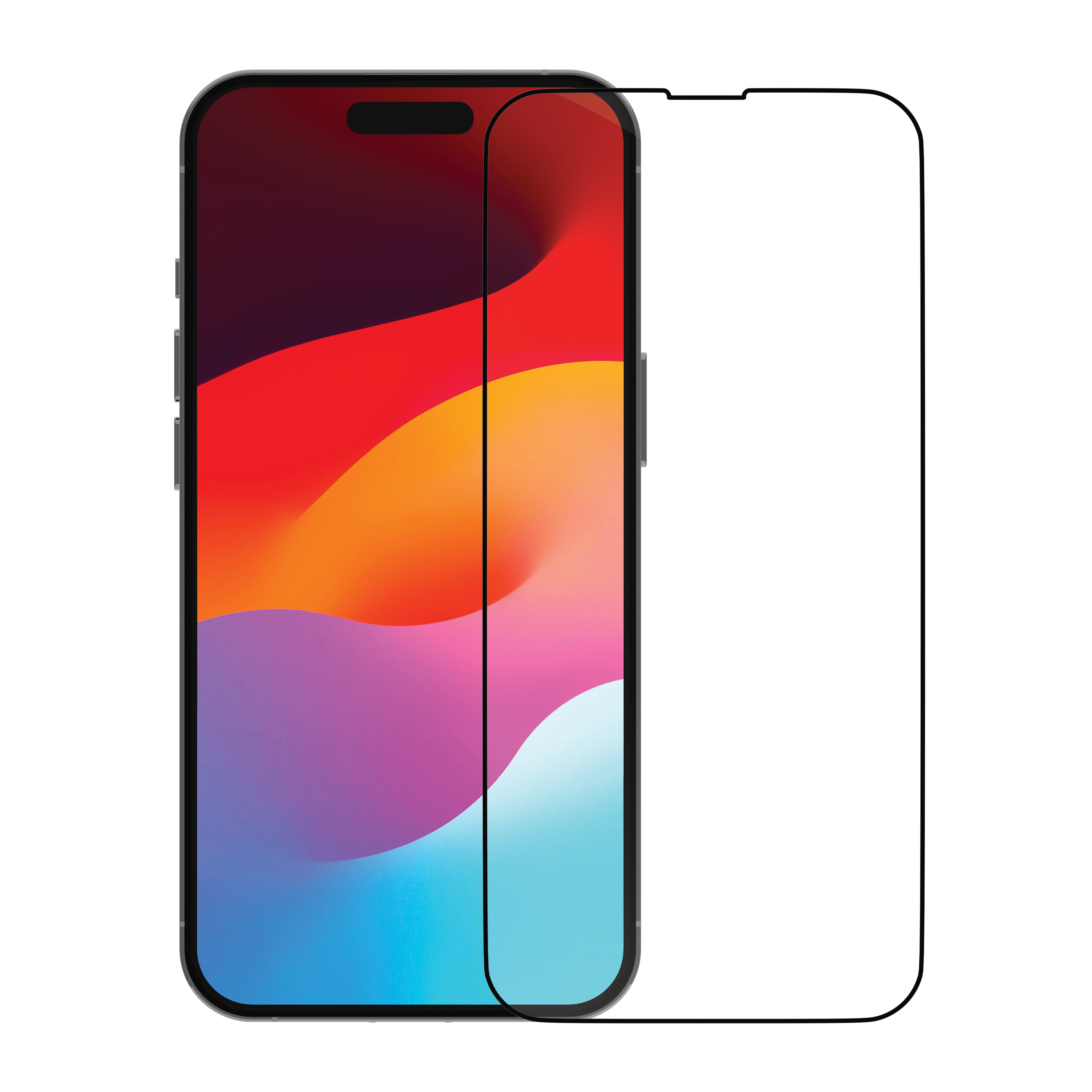 dbramante1928 eco - Apple - iPhone 15 - Transparent, Ansicht 2