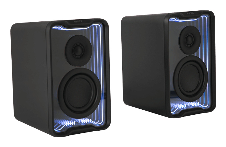 Edifier QR30 Desktoplautsprecher Schwarz Bluetooth RGB retail - Lautsprecher, Ansicht 4