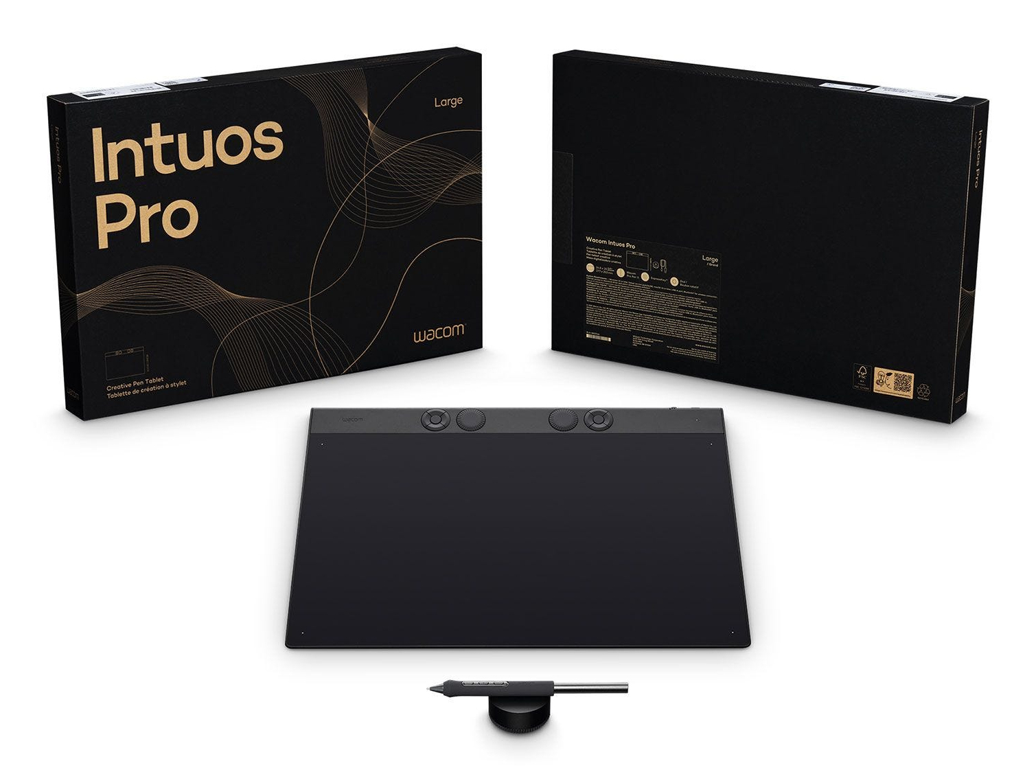 Wacom Intuos Pro - Digitalisierer - groß - rechts- und linkshändig, Ansicht 3