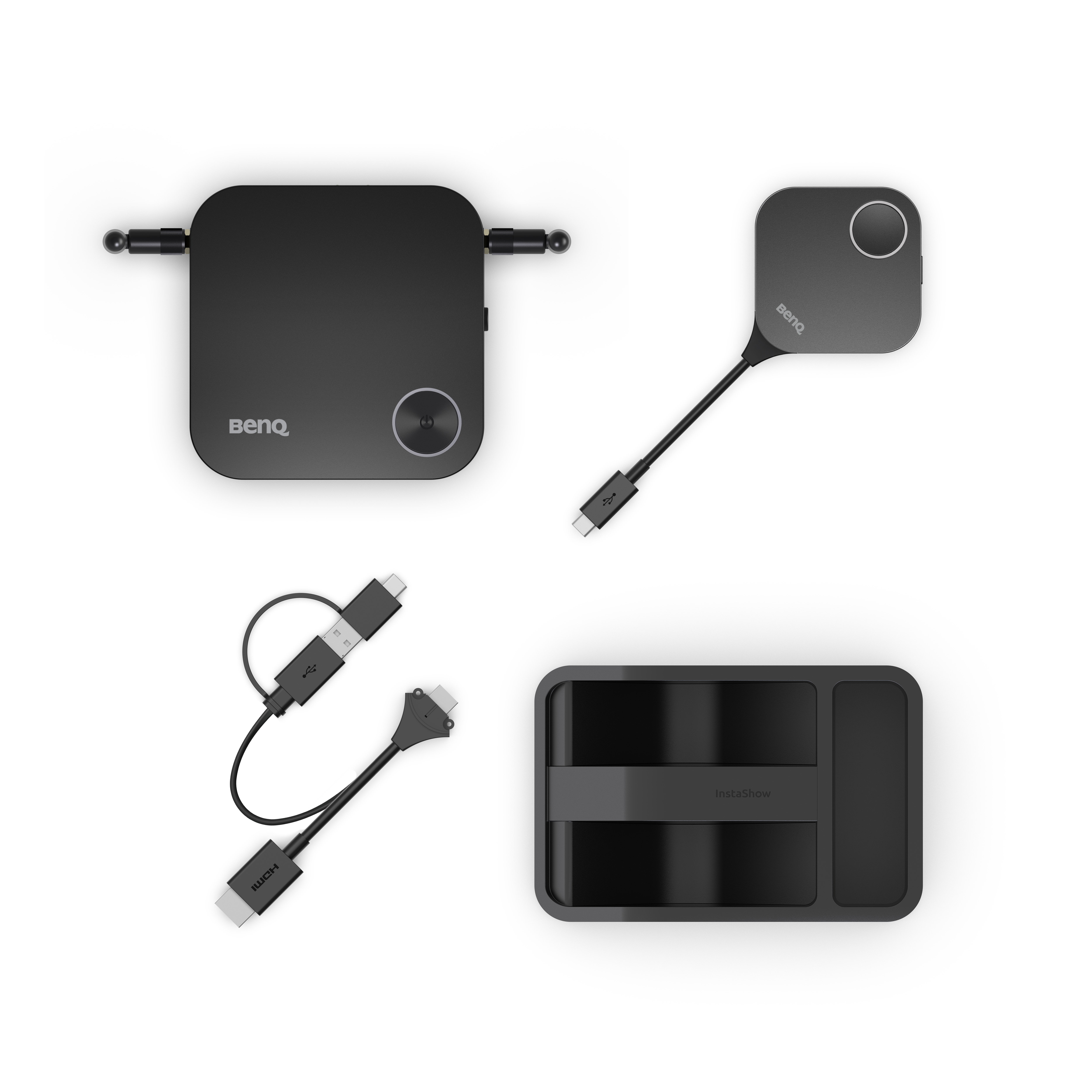 BenQ InstaShow WDC15 Wireless presentation 4K Pure HW solution USB-C HDMI switchable - Schnittstellenkarte - WLAN, Ansicht 2