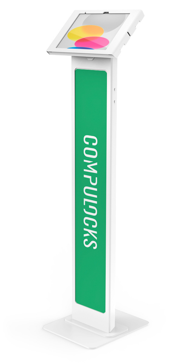 Compulocks iPad 10th-11th (A16) Gen Swell Enclosure Brandable Floor Stand White - für Tablett - 27.7 cm (10.9), Ansicht 2