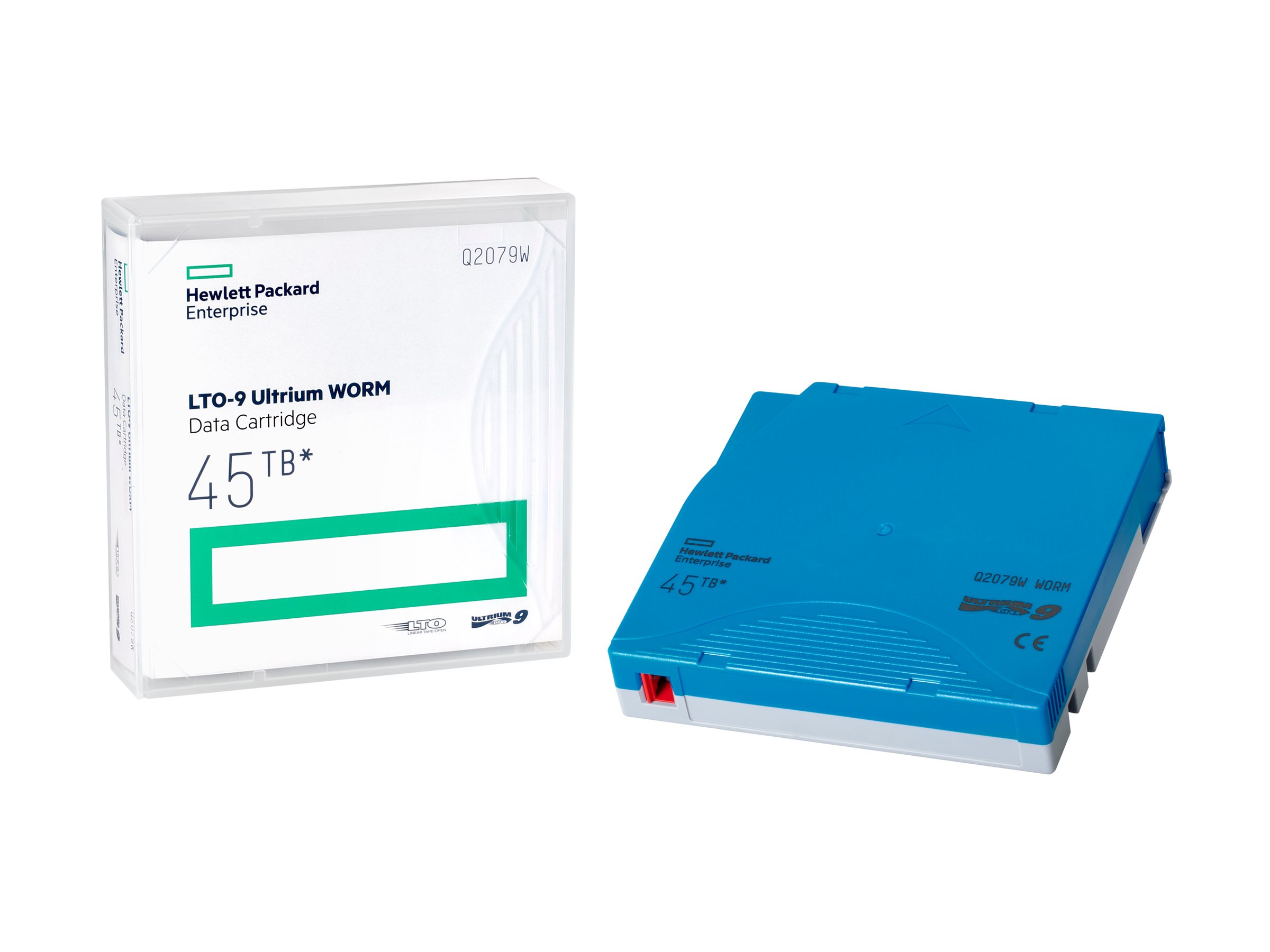 HPE - LTO Ultrium WORM 9 - 18 TB / 45 TB - Beschriftungsetiketten - Hellblau - für P/N: R7E99A, R7F00A, R7F01A, R7F02A