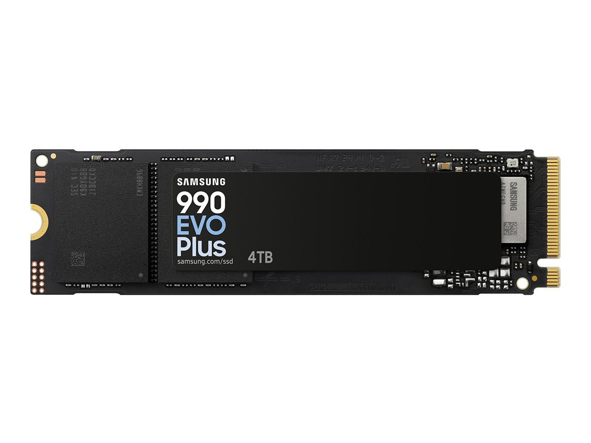 Samsung 990 EVO Plus MZ-V9S2T0 - SSD - verschlüsselt - 4 TB - intern - M.2 2280 - PCIe 5.0 x2 (NVMe)