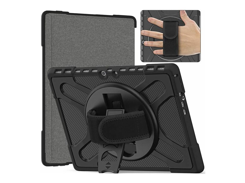 eSTUFF ATLANTA - Hintere Abdeckung für Tablet - widerstandsfähig - Thermoplastisches Polyurethan (TPU), Ansicht 3