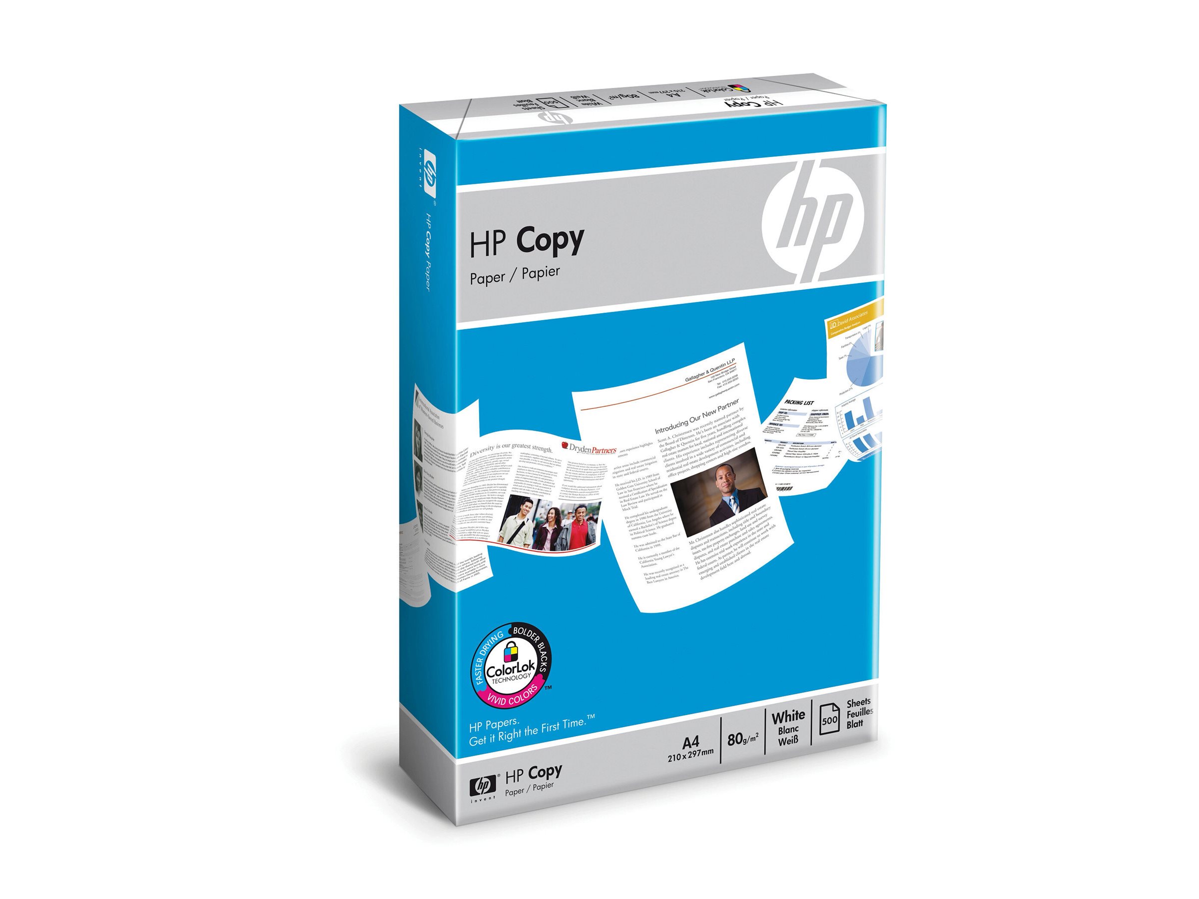 HP Copy Paper - A4 (210 x 297 mm) - 80 g/m²