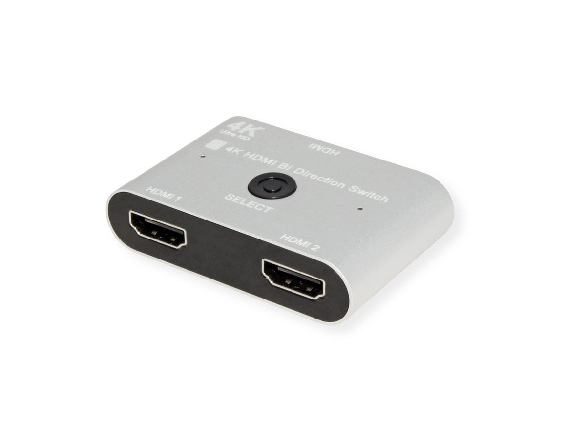 VALUE Bidirektionaler HDMI-Umschalter 2fach 1 2 und 2 1, Ansicht 2