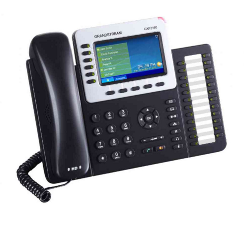 Grandstream GXP2140 Enterprise IP Phone - VoIP-Telefon, Ansicht 3