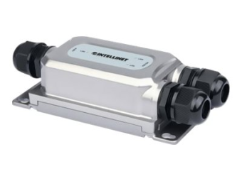 Intellinet 2-Port Outdoor Vandalproof Gigabit PoE++ Extender Two 30 W Ports Extends PoE up to 100 m (328 ft.)