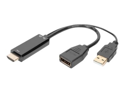 DIGITUS 4K HDMI Adapter - HDMI auf DisplayPort