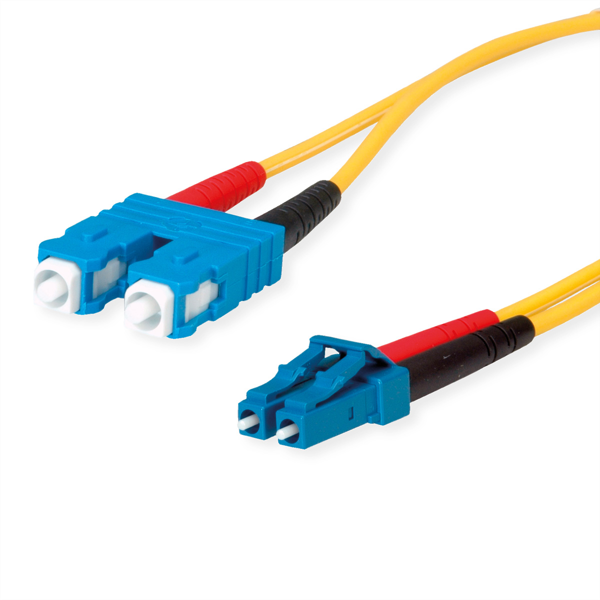 Telegärtner Karl Gärtner - Patch-Kabel - LC Multi-Mode (M) zu ST Multi-mode (M) - 1 m - 9/125 Mikrom. - Gelb, Ansicht 2
